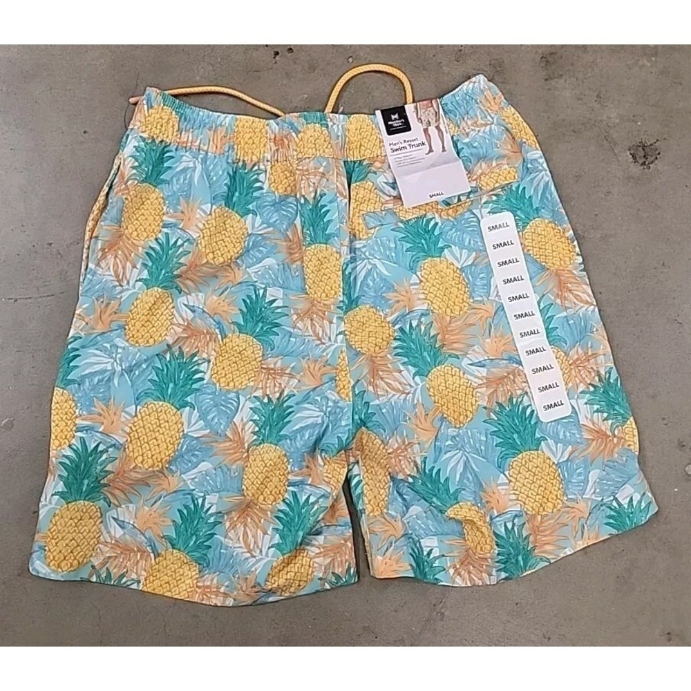 Member's Mark Men's 4-Way Stretch UPF 50 Resort Swim Trunk Small